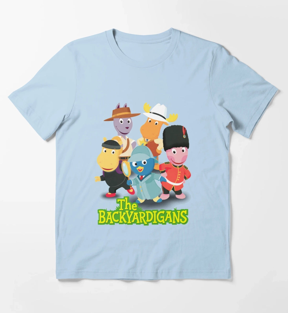 After that its all learned the backyardigans T-Shirt Sky Blue