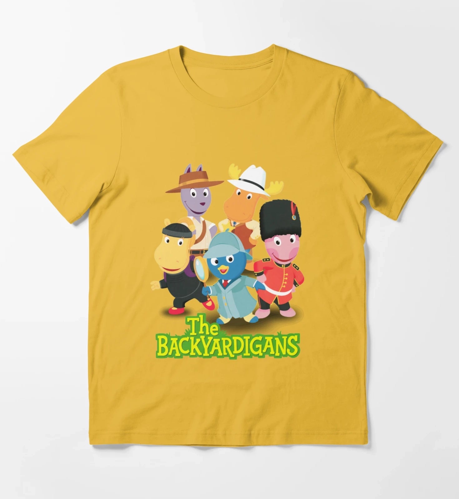 After that its all learned the backyardigans T-Shirt Yellow