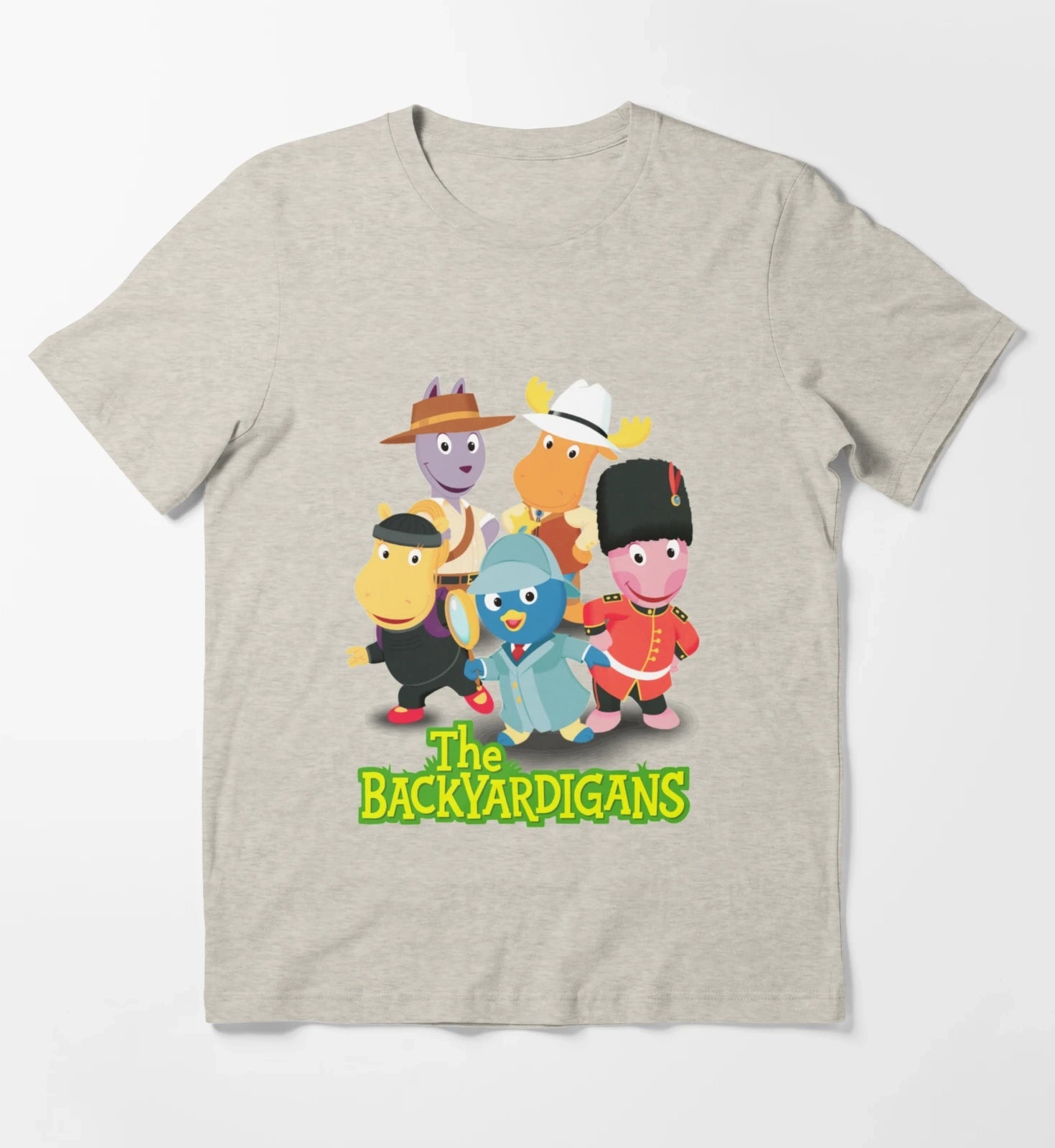 After that its all learned the backyardigans T-Shirt Cream