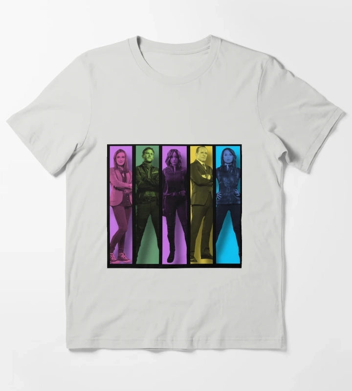 Agents of Shield T-Shirt Light Grey