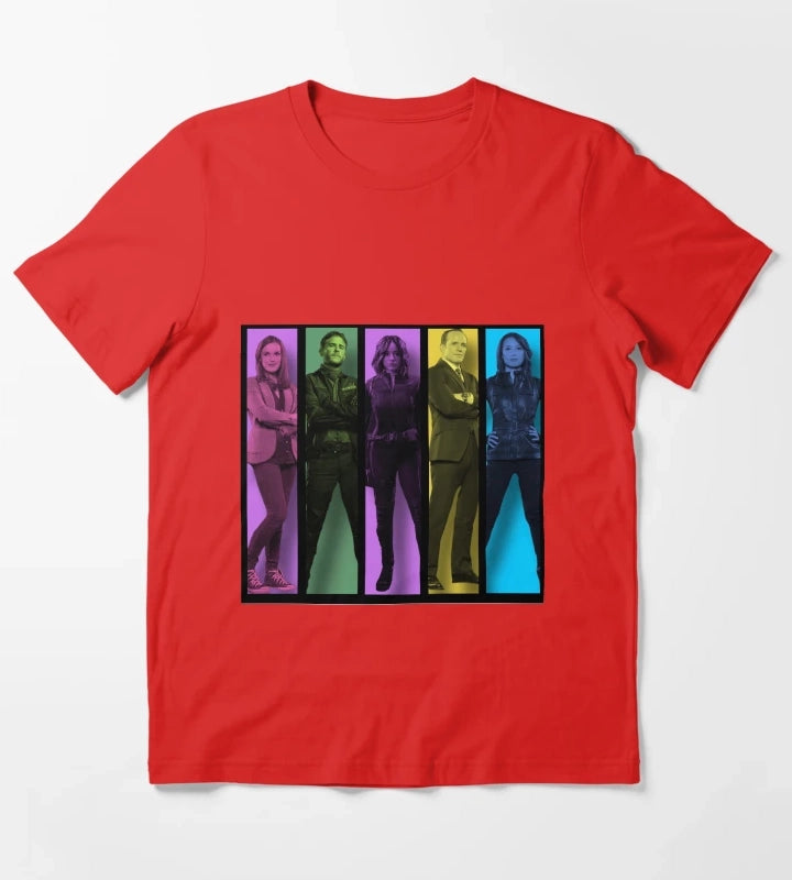 Agents of Shield T-Shirt Red