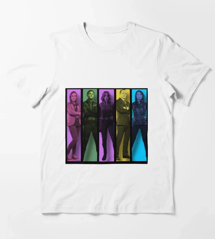 Agents of Shield T-Shirt White