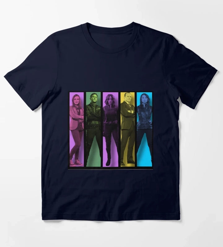 Agents of Shield T-Shirt Navy