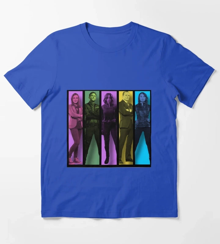 Agents of Shield T-Shirt Blue