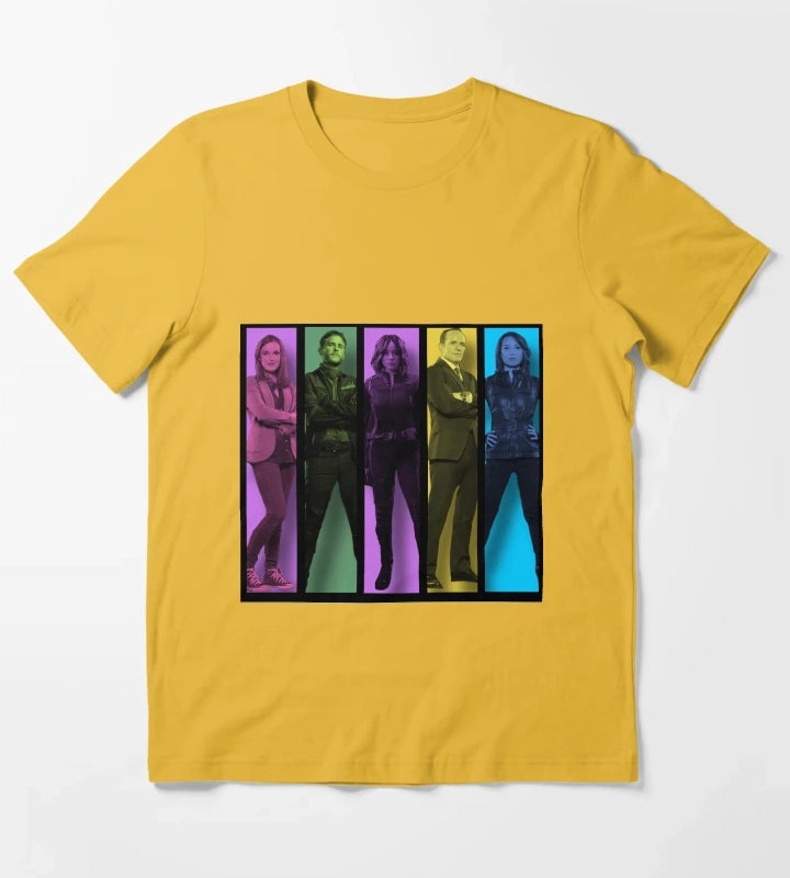Agents of Shield T-Shirt Yellow