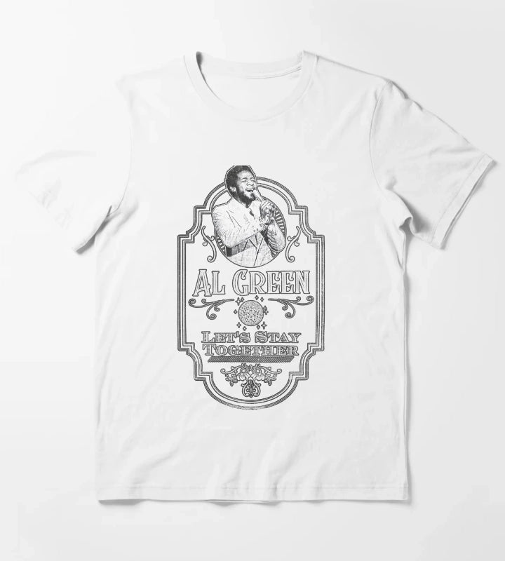 Al Green Lets Stay Together Tribute T-Shirt White