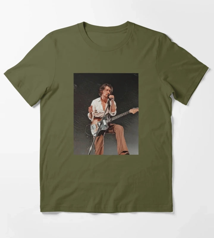Alex Cool Style T-Shirt Olive Green