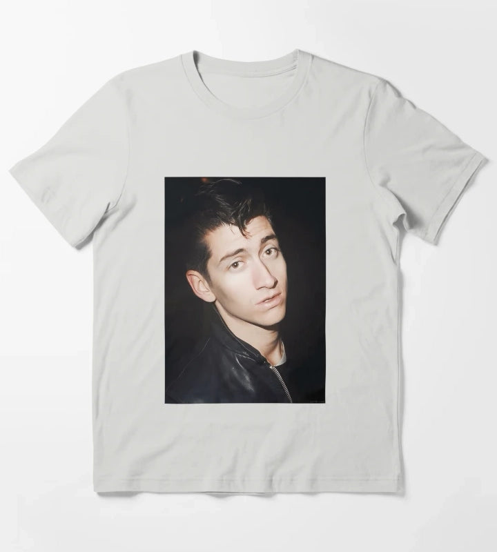 Alex Turner Am Arctic Monkeys T-Shirt Light Grey
