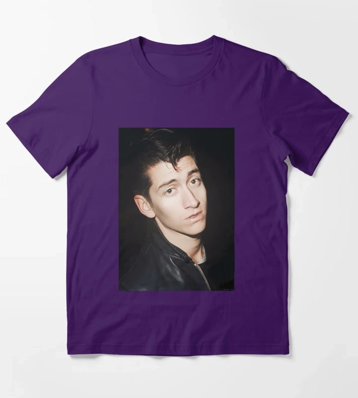 Alex Turner Am Arctic Monkeys T-Shirt Purple