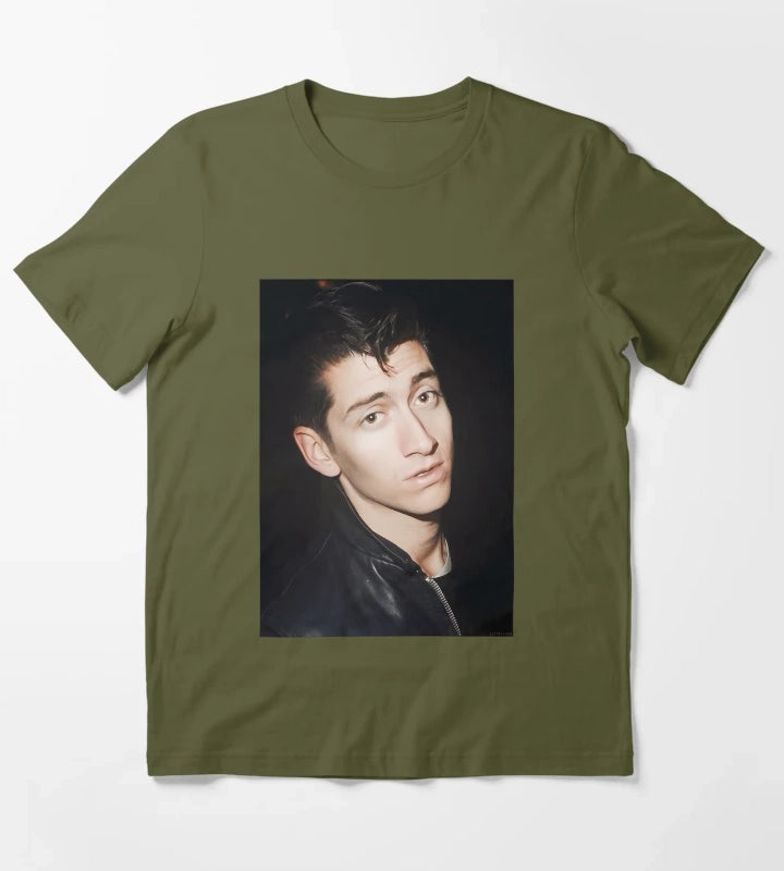 Alex Turner Am Arctic Monkeys T-Shirt Olive Green