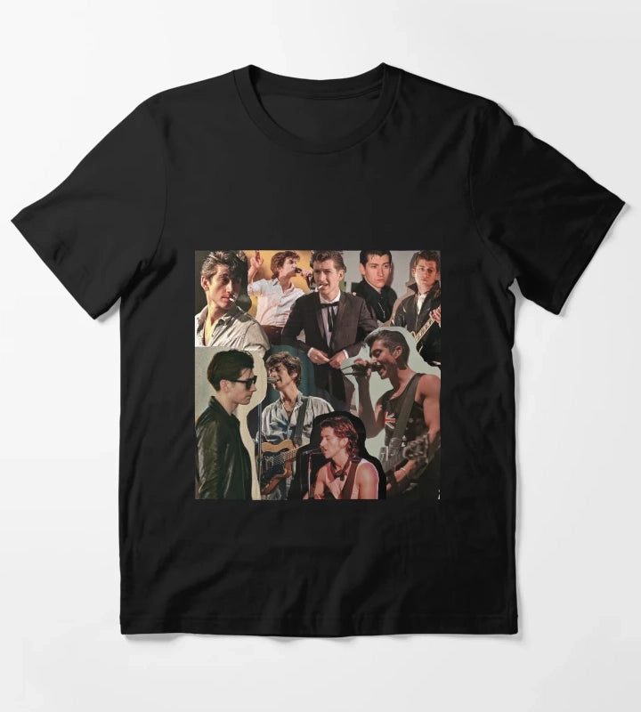 Alex Turner Arctic Monkeys Collage T-Shirt