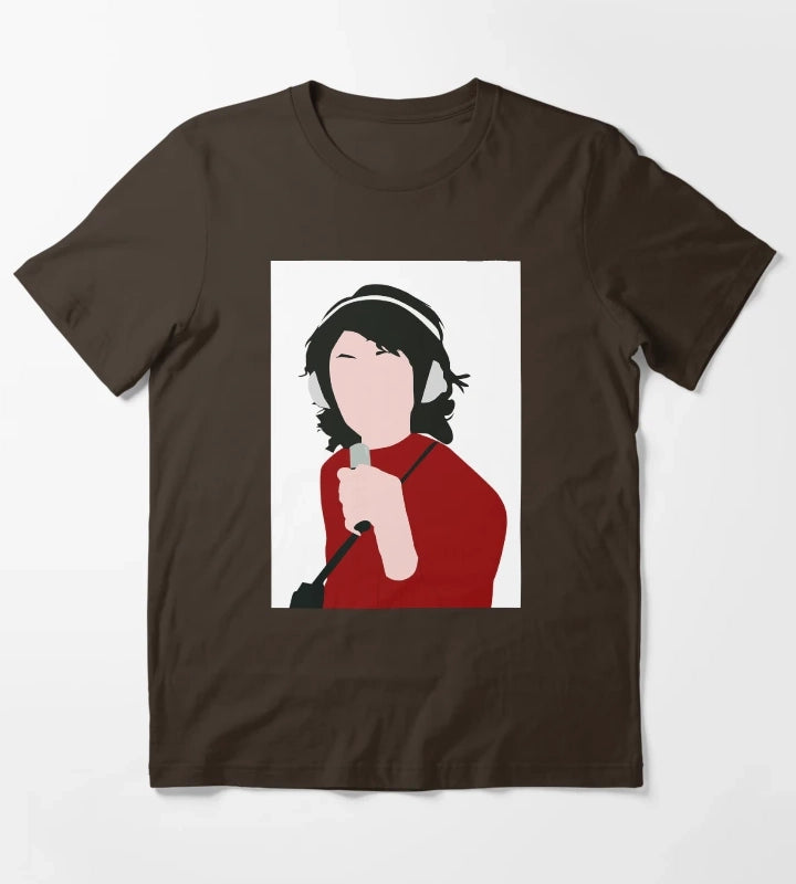 Alex Turner Arctic Monkeys Cornerstone T-Shirt Brown