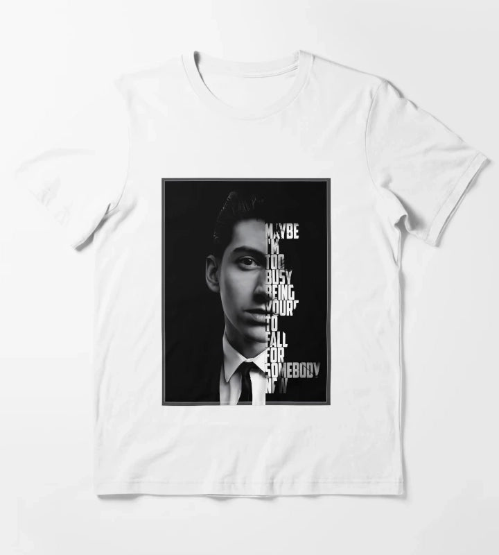 Alex Turner Arctic Monkeys Poster T-Shirt White