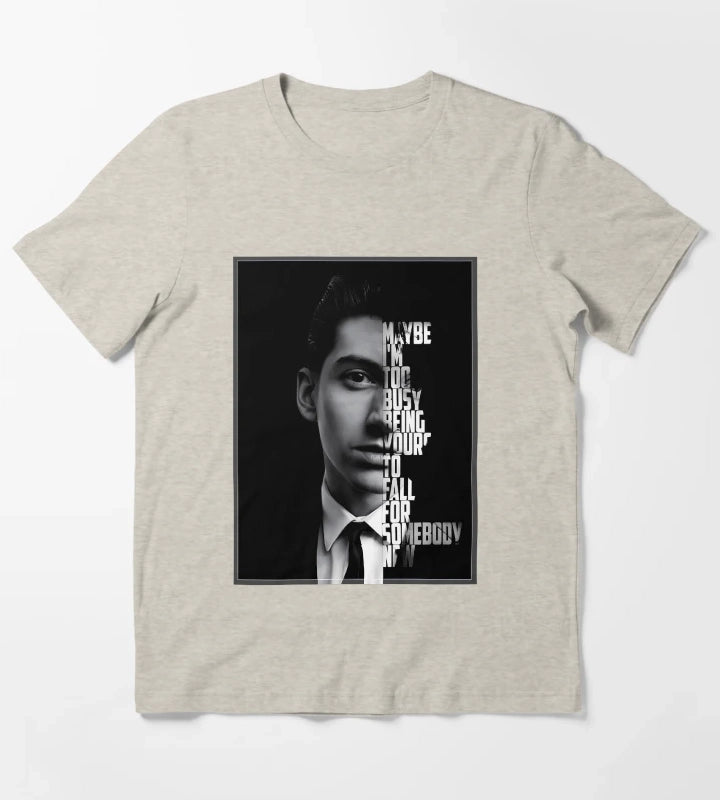 Alex Turner Arctic Monkeys Poster T-Shirt Cream