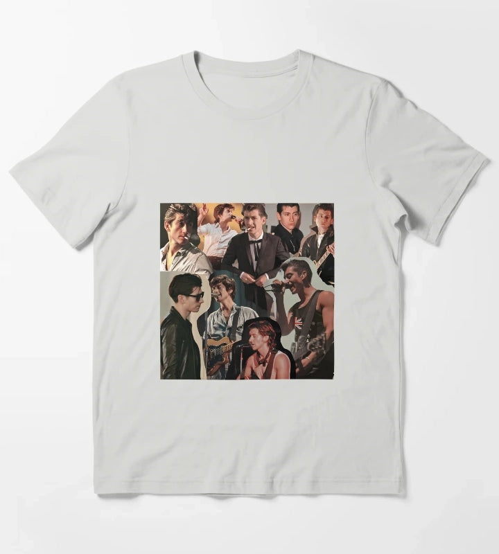 Alex Turner Arctic Monkeys T-Shirt Light Grey