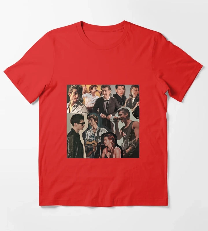 Alex Turner Arctic Monkeys T-Shirt Red