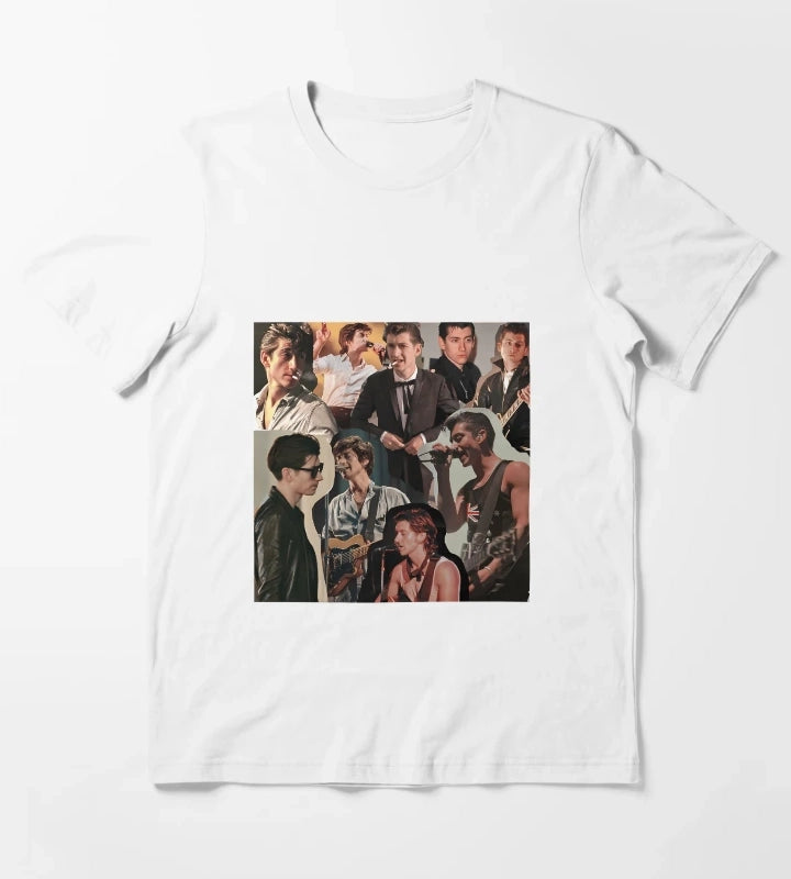 Alex Turner Arctic Monkeys T-Shirt White