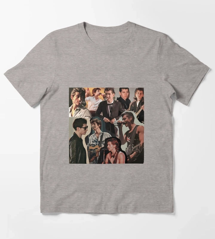 Alex Turner Arctic Monkeys T-Shirt Heather Grey