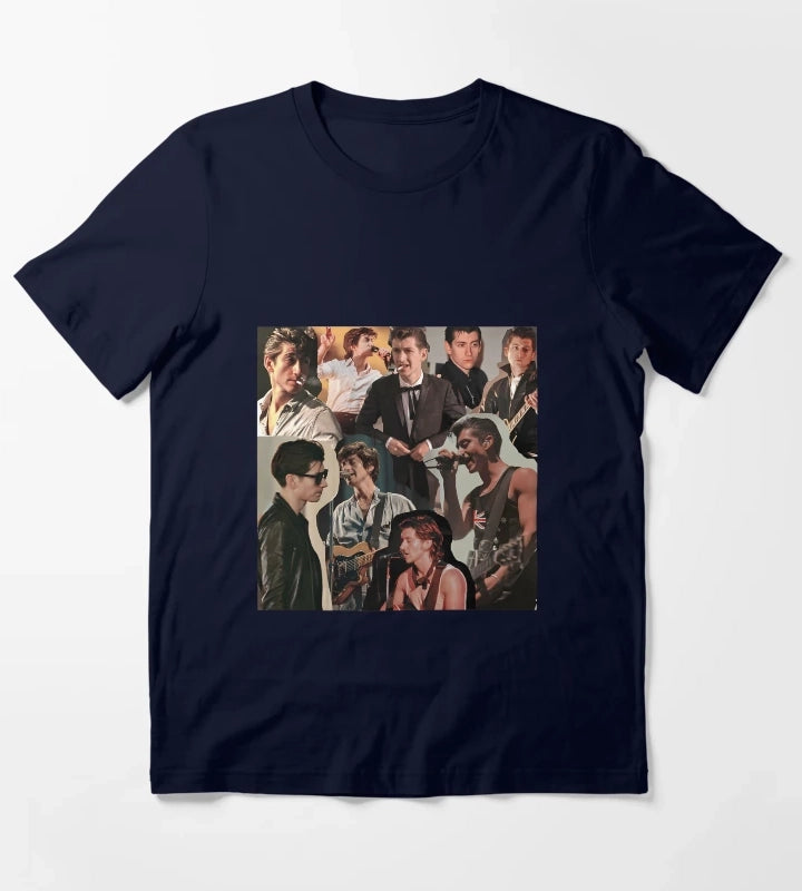 Alex Turner Arctic Monkeys T-Shirt Navy