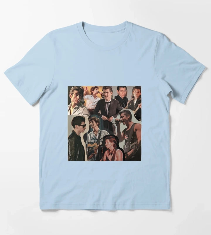 Alex Turner Arctic Monkeys T-Shirt Sky Blue