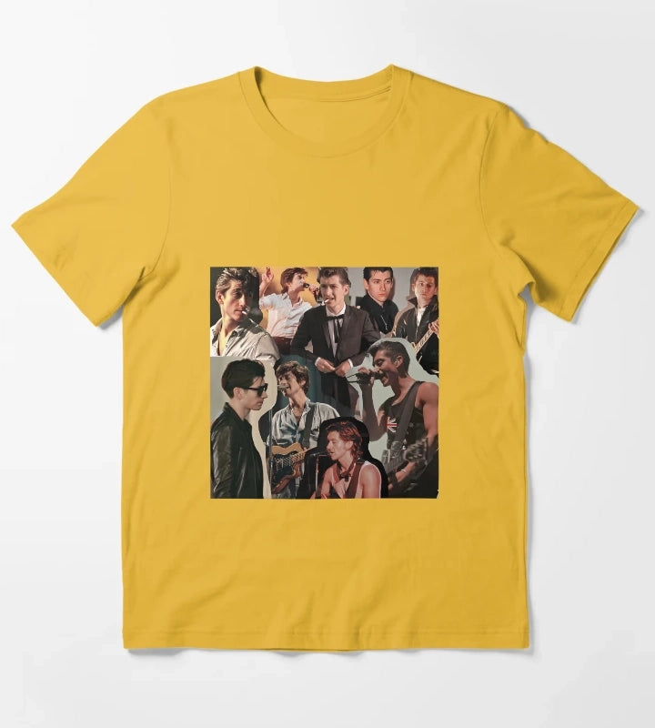 Alex Turner Arctic Monkeys T-Shirt Yellow
