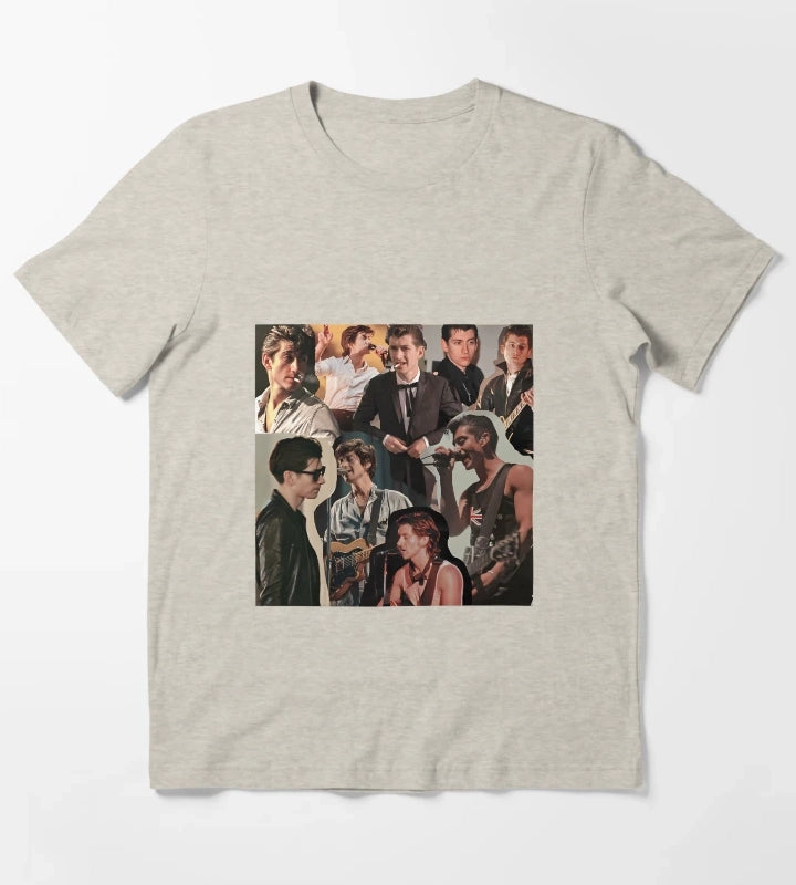 Alex Turner Arctic Monkeys T-Shirt Cream