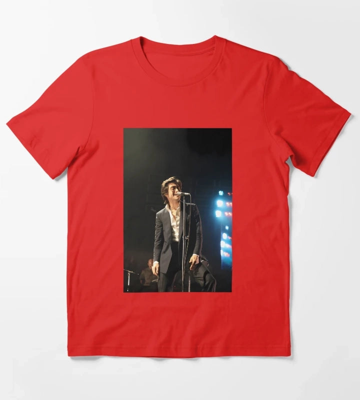 Alex Turner Arctic Monkeys Tour T-Shirt Red