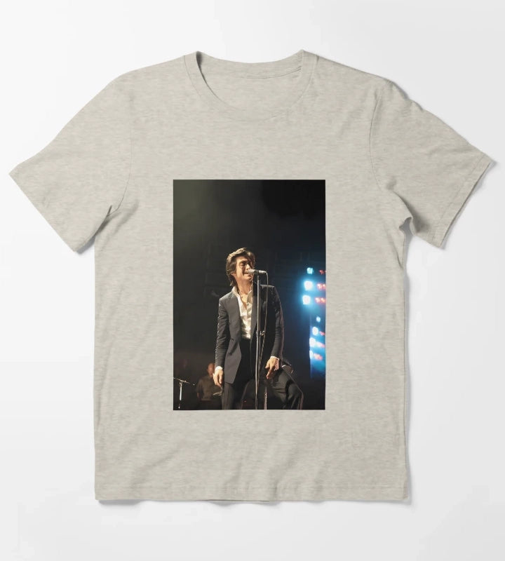 Alex Turner Arctic Monkeys Tour T-Shirt Cream