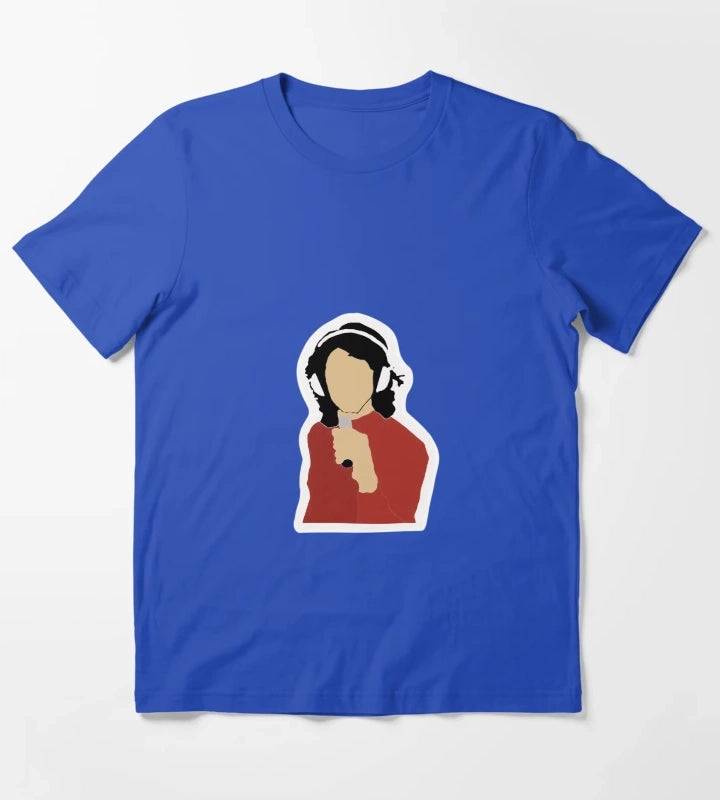 Alex Turner Arctic Monkeys sticker T-Shirt Blue