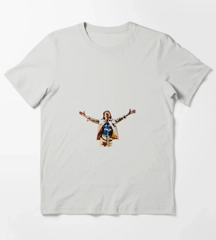 Alex Turner print T-Shirt Light Grey