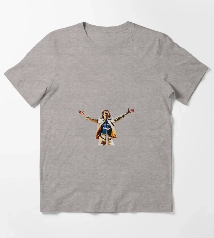 Alex Turner print T-Shirt Heather Grey