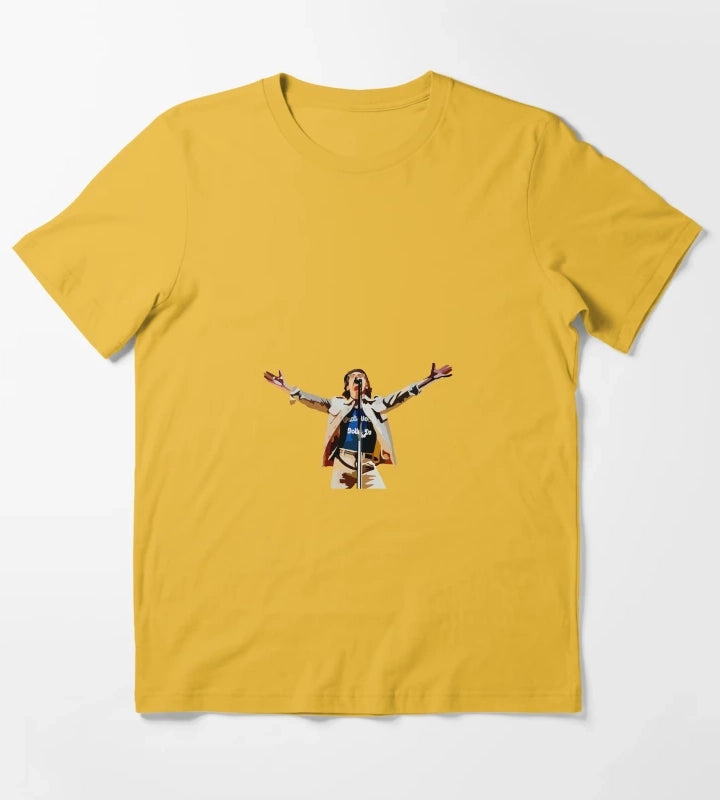 Alex Turner print T-Shirt Yellow