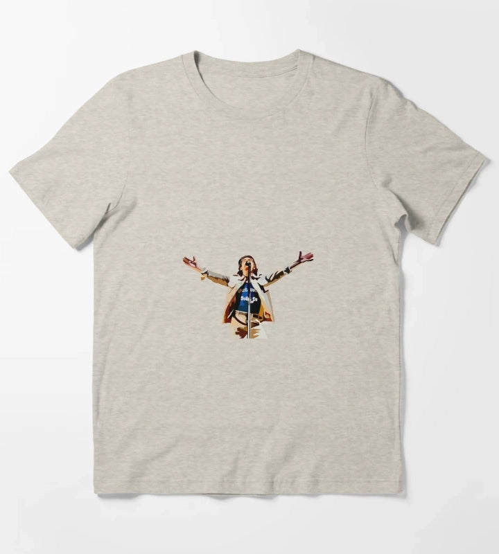 Alex Turner print T-Shirt Cream