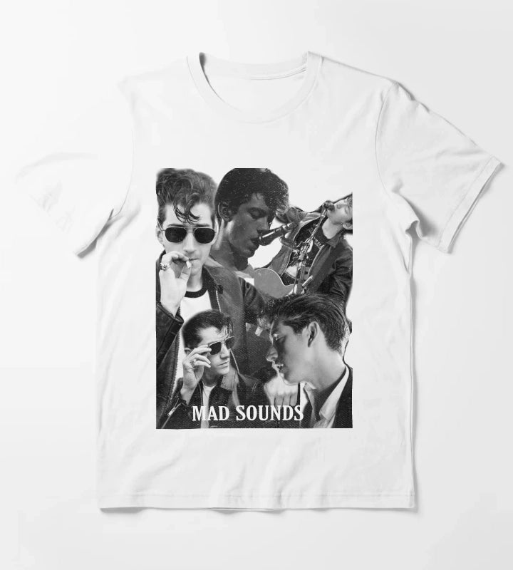 Alex collage print T-Shirt White