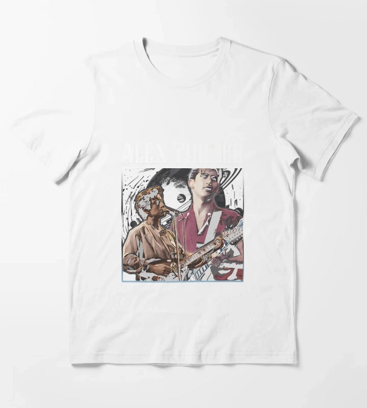 Alexx Turners Music Band 90S 80S T-Shirt White