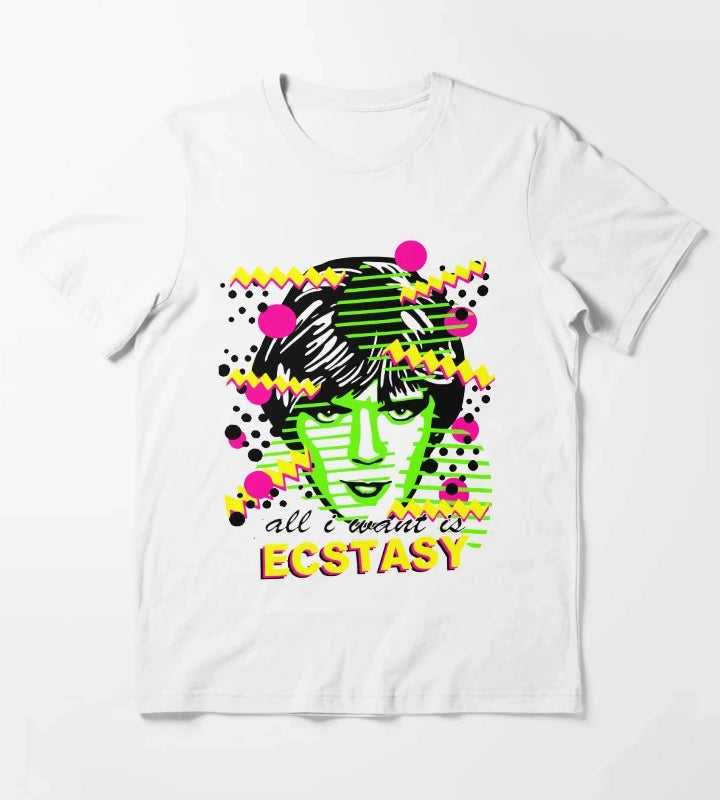 All Fancy wants is Ecstasy is that too much to ask T-Shirt White