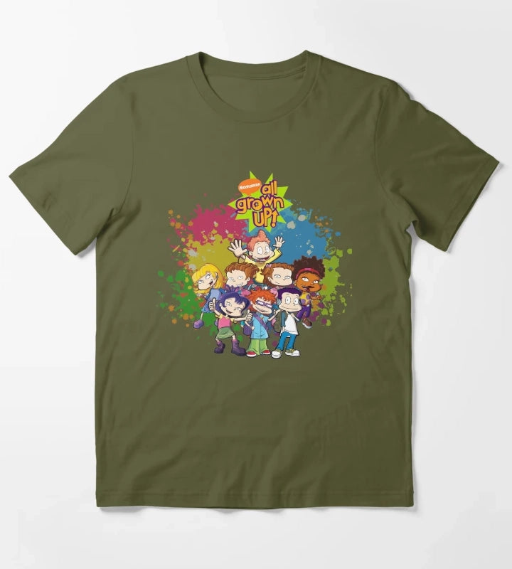 All Grown Up T-Shirt Olive Green