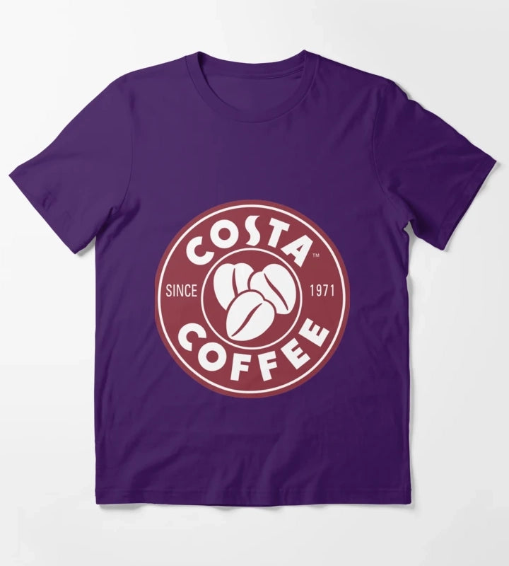 All about Costa coffee T-Shirt Purple