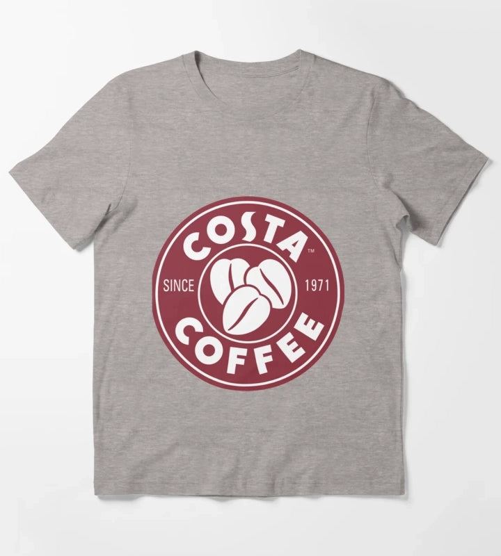All about Costa coffee T-Shirt Heather Grey