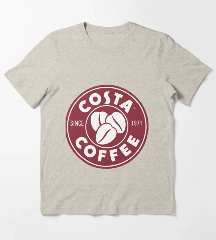 All about Costa coffee T-Shirt Cream