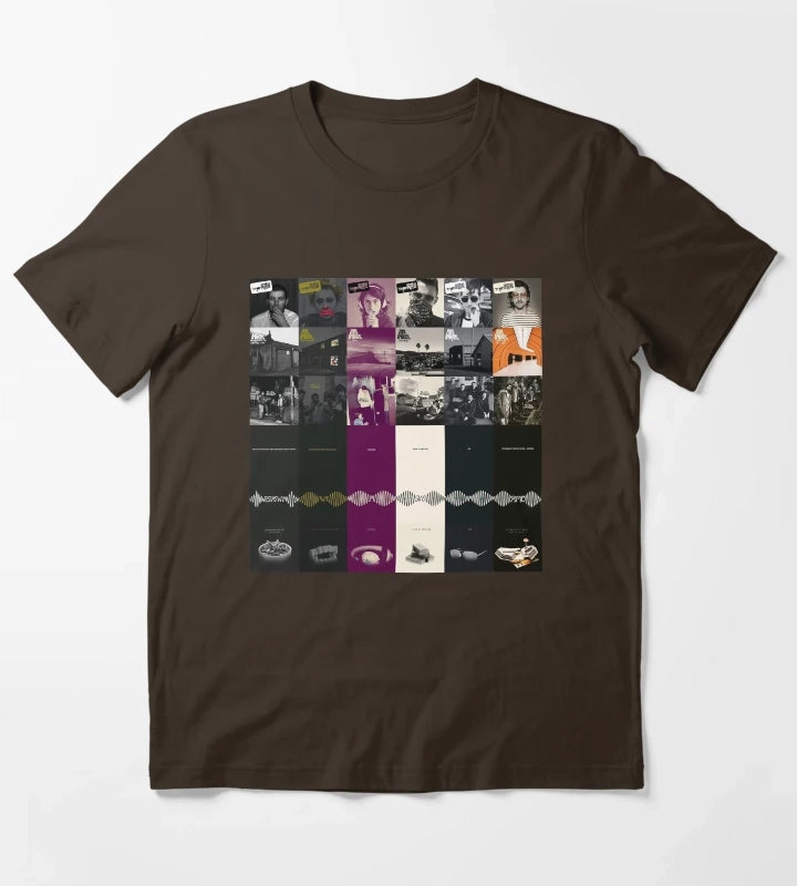 All album all versions T-Shirt Brown