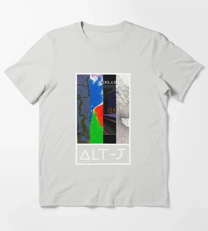 AltJ Discography T-Shirt Light Grey
