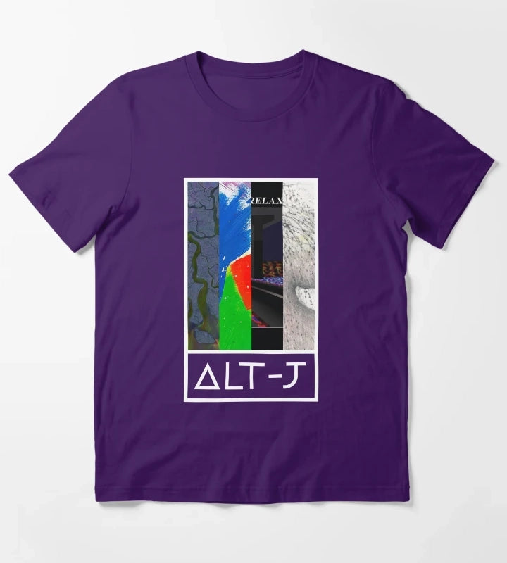 AltJ Discography T-Shirt Purple