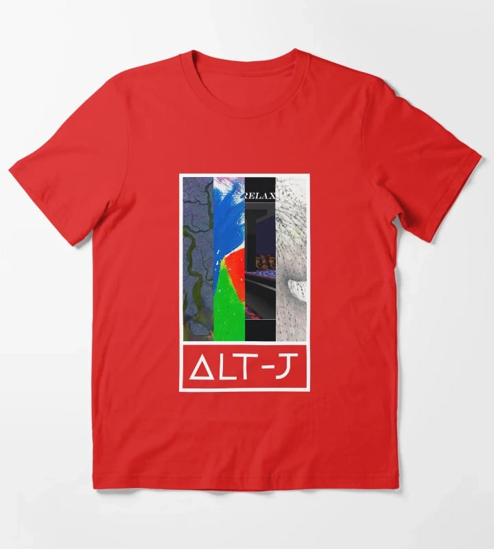 AltJ Discography T-Shirt Red
