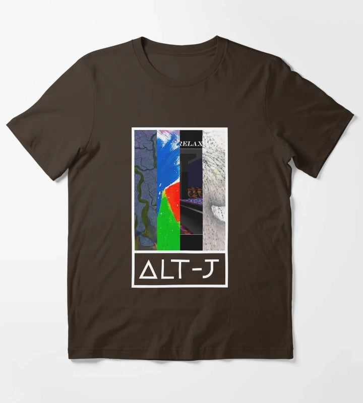 AltJ Discography T-Shirt Brown