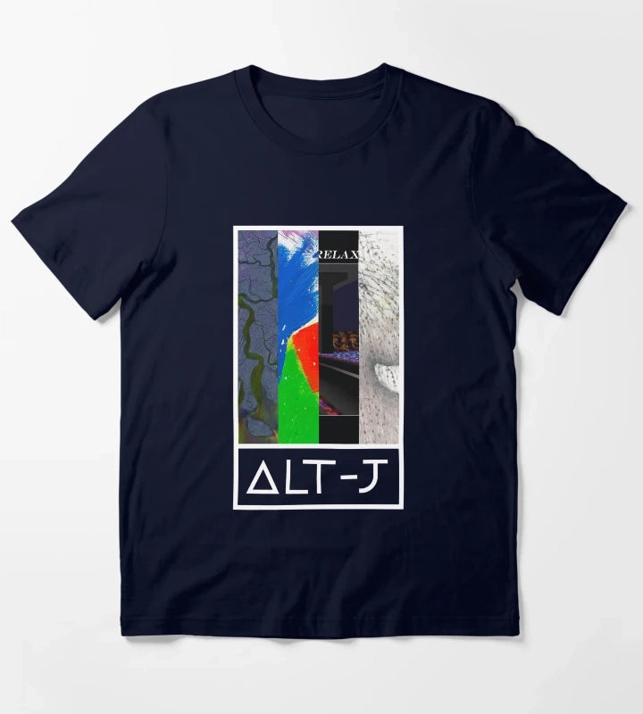 AltJ Discography T-Shirt Navy