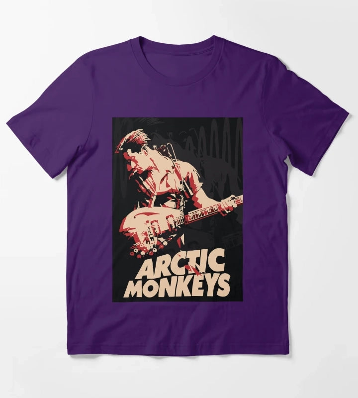 Alternative Music Indie Band T-Shirt Purple