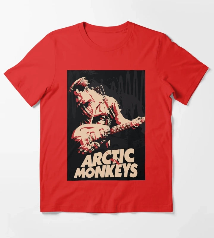 Alternative Music Indie Band T-Shirt Red