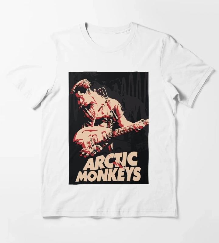 Alternative Music Indie Band T-Shirt White