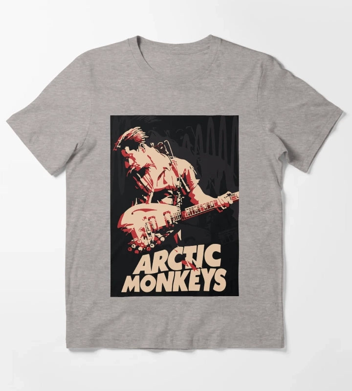 Alternative Music Indie Band T-Shirt Heather Grey